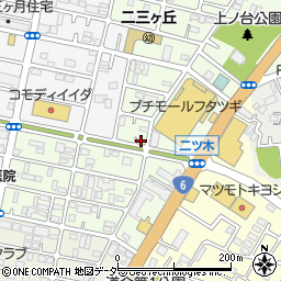千葉県松戸市二ツ木1774周辺の地図