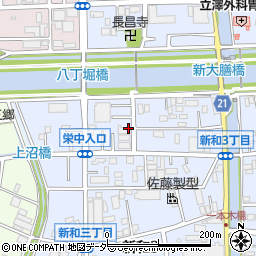 桜花保育園三郷園周辺の地図