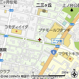 千葉県松戸市二ツ木1778周辺の地図