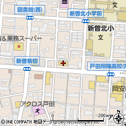 木曽路戸田店周辺の地図