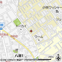 埼玉県八潮市二丁目968-3周辺の地図