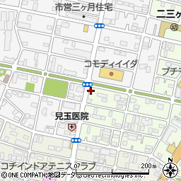 千葉県松戸市二ツ木1787周辺の地図