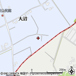 千葉県成田市大沼772周辺の地図