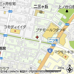 千葉県松戸市二ツ木1777周辺の地図