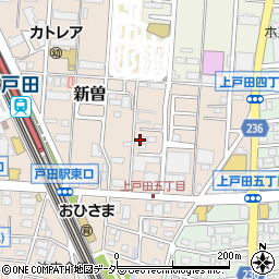 デイベンロイ・リネンサプライ株式会社　戸田営業所周辺の地図