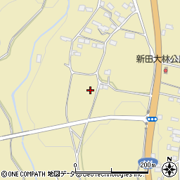 山梨県北杜市高根町箕輪2676周辺の地図