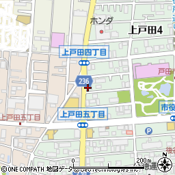 ルンビニ 戸田店周辺の地図