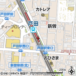 Ｐａｒｋｉｎｇ　ｉｎ　戸田駅前駐車場周辺の地図