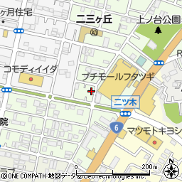 千葉県松戸市二ツ木1772周辺の地図