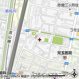 千葉県松戸市三ケ月1507周辺の地図