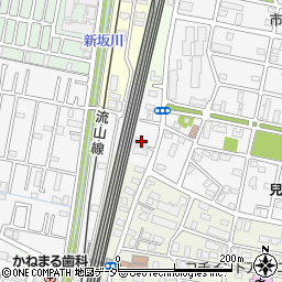 千葉県松戸市三ケ月309周辺の地図