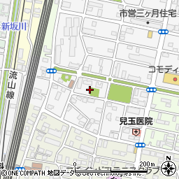 千葉県松戸市三ケ月1503周辺の地図