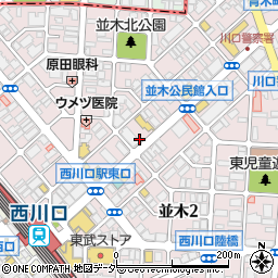ニッポンレンタカー西川口営業所周辺の地図