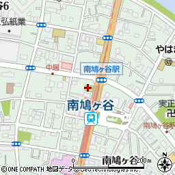 安楽亭 中居店周辺の地図