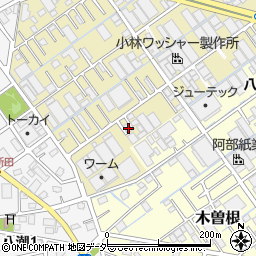 埼玉県八潮市二丁目988周辺の地図