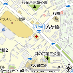 クリエイトＳＤ松戸八ケ崎店周辺の地図