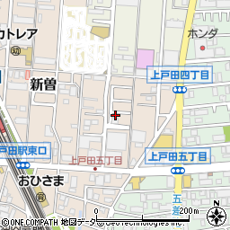 戸田駅東パークハイツ周辺の地図