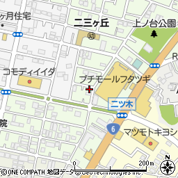 千葉県松戸市二ツ木1771周辺の地図