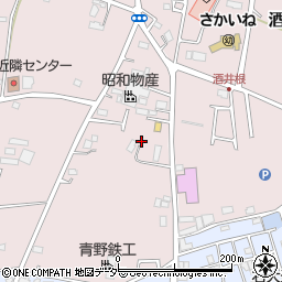 千葉県柏市酒井根632周辺の地図