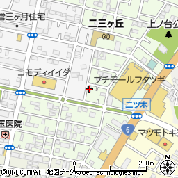千葉県松戸市二ツ木1768周辺の地図