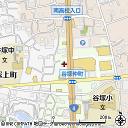 サイクルベースあさひ草加谷塚店周辺の地図