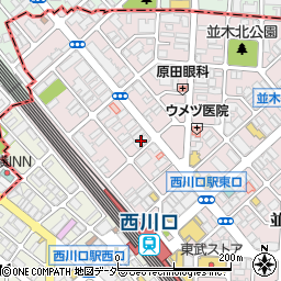 焼肉インサドン 西川口店周辺の地図