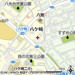 千葉県松戸市八ケ崎826周辺の地図