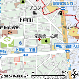 埼玉県戸田市上戸田1丁目5-10周辺の地図