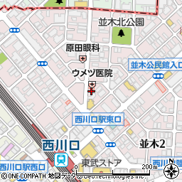 訪問看護ステーション結周辺の地図