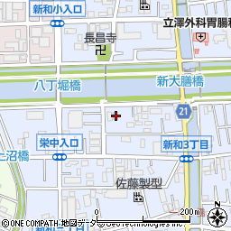 埼玉県三郷市新和3丁目123周辺の地図