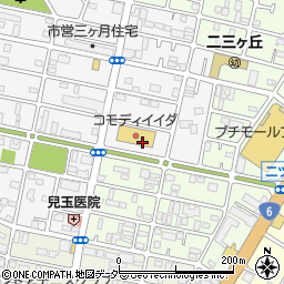 千葉県松戸市三ケ月1426周辺の地図