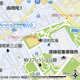 千葉県柏市南増尾周辺の地図