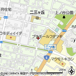 千葉県松戸市二ツ木1764-3周辺の地図