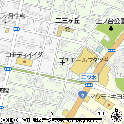 千葉県松戸市二ツ木1765周辺の地図