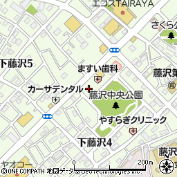 武蔵藤沢めぐみ保育園周辺の地図