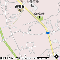 千葉県柏市高柳718-9周辺の地図