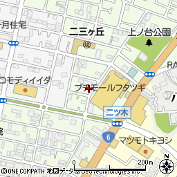 千葉県松戸市二ツ木1764-2周辺の地図