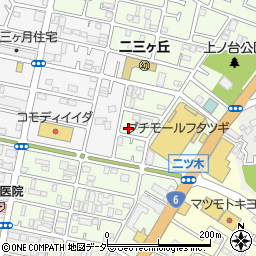 千葉県松戸市二ツ木1766周辺の地図