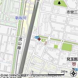 千葉県松戸市三ケ月1448周辺の地図