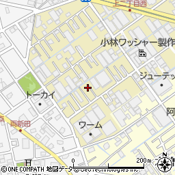 埼玉県八潮市二丁目973周辺の地図