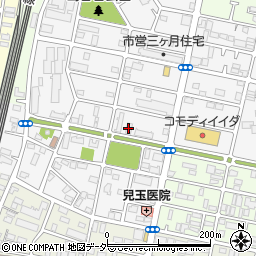 豊田コーポ周辺の地図