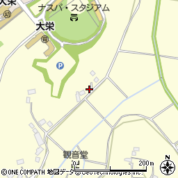 千葉県成田市一坪田409-2周辺の地図