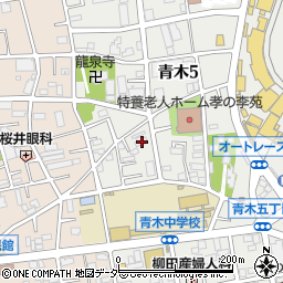 埼玉県川口市青木5丁目2-22周辺の地図