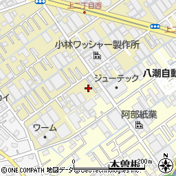 埼玉県八潮市二丁目983周辺の地図