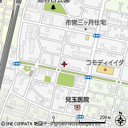 千葉県松戸市三ケ月1315周辺の地図