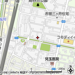 千葉県松戸市三ケ月1311周辺の地図