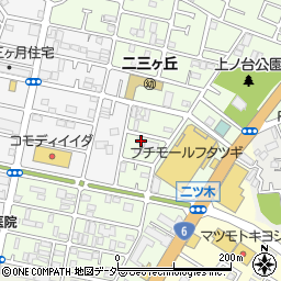 千葉県松戸市二ツ木1762周辺の地図