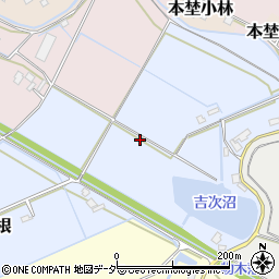 千葉県印西市下曽根周辺の地図