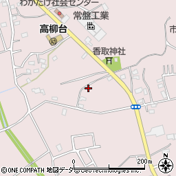 千葉県柏市高柳718-5周辺の地図