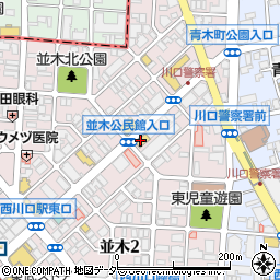 道とん堀 西川口並木店周辺の地図